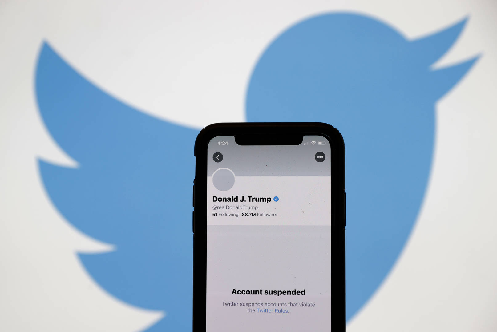 Donald Trump, Twitter, Ban, Ned Segal